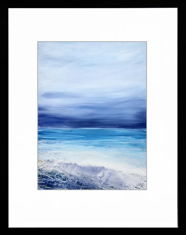 Limitierte Edition auf Papier, M. Kühne: "Vor dem Sturm", signierter Fineartprint, Nr. 2/150 Saisonangebot