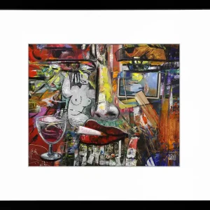Jetzt Kaufen Limitierte Edition auf Papier, K. Namazi: "Behind the Surface I", signierter Fineartprint, Nr. 3/150