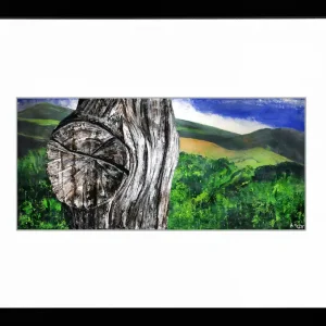 Schneller Versand Limitierte Edition auf Papier, A. Garbe: "Holz vs. Landschaft: Madeira 2016",signierter Fineartprint, Nr. 1/150
