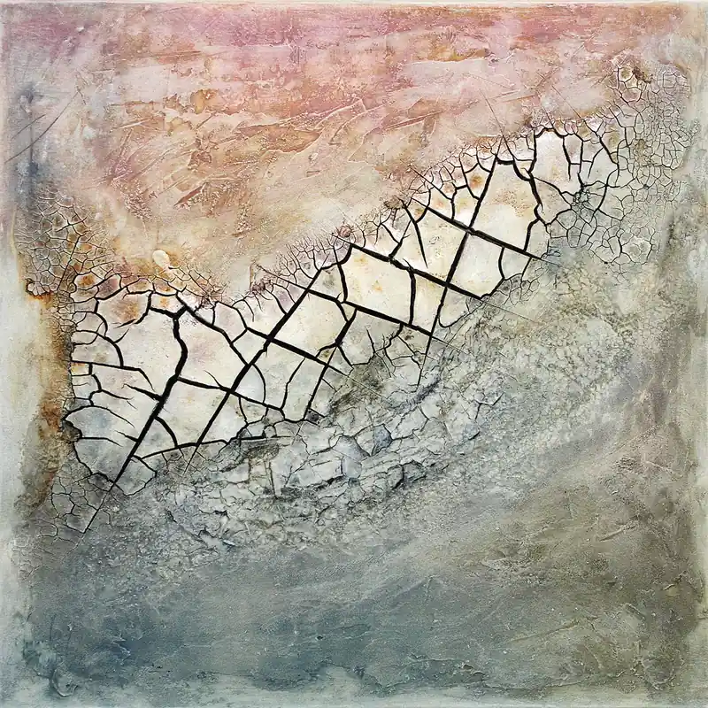 Heißes Angebot A. Freymuth: "Camadas", Acrylmalerei abstrakt, Originalgemälde (Unikat)