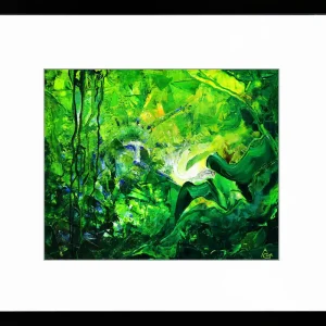 Limitierte Edition auf Papier, A. Garbe: "Welcome", signierter Fineartprint, Nr. 3/99 Schnäppchen