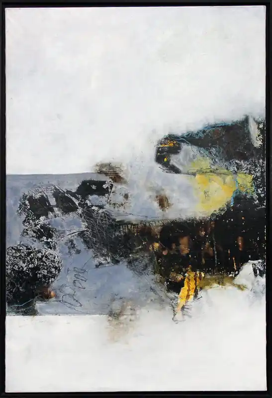 Heißes Angebot R. Schleeh: "von heute an", Originalgemälde (Unikat), zeitgenössische Kunst (A)
