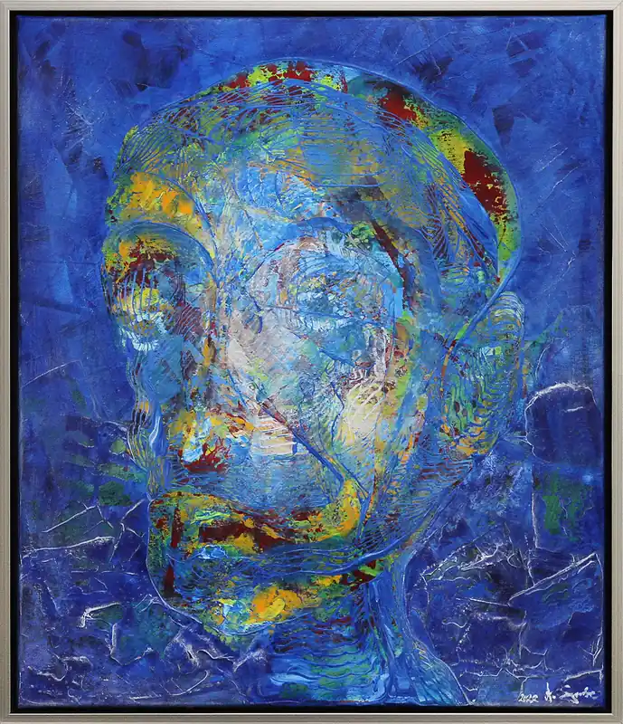 A.Garbe: "The Beauty of exploring new Horizons II", gerahmtes Originalgemälde (Unikat) Neue Kollektion