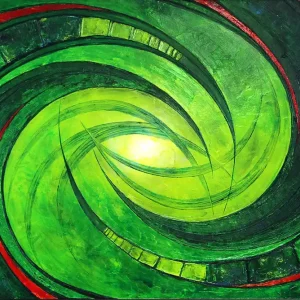 A. Garbe: "Im Nebel der Zeit verschwindend", Edition, signierter Kunstdruck Online Kaufen