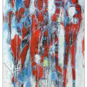 Sonderedition, Monatsgemälde als Kunstdruck v. Ilona Schmidt: "Equal is not Equal", Nr. 9/250 Begrenztes Angebot