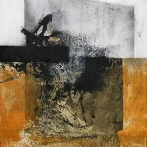 R. Schleeh: "zwischen dir und mir", Originalgemälde (Unikat), zeitgenössische Kunst Neuheit