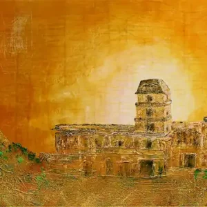 A. Garbe: "Pakals Vermächtnis", Edition, signierter Kunstdruck Geprüft