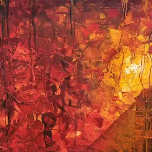 A. Garbe: "Prometheus (Individuum)", Edition, signierter Kunstdruck Billig