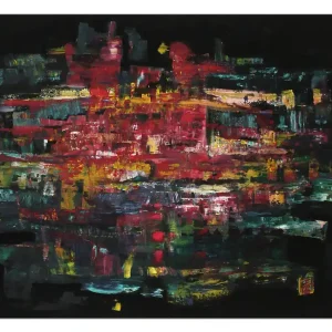 Acrylgemälde, Dirk Hille: "MOMENT" Zertifiziert