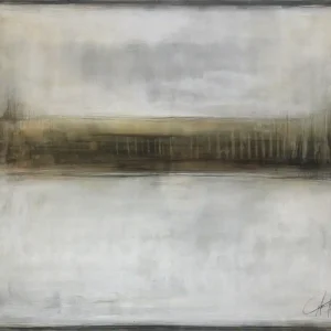 A. Freymuth: "Grenzland", Originalgemälde (Unikat) (A) Geprüft