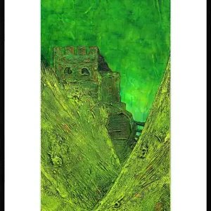 Nur Für Kurze Zeit A. Garbe: "Schutzwall", Edition auf Papier, Nr. 1/150, signierter Kunstdruck