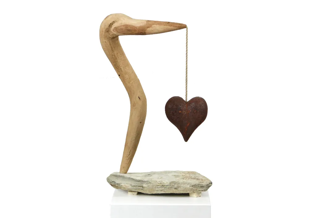 Skulptur, J. Zipfel : "Swinging Diamondanda" (A) Rabatt