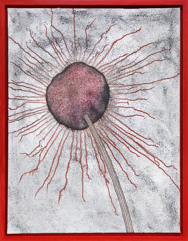 Preis Gesenkt C. Blechschmidt: "Flora mit Luft", Original/Unikat, zeitgenössisches Acrylgemälde