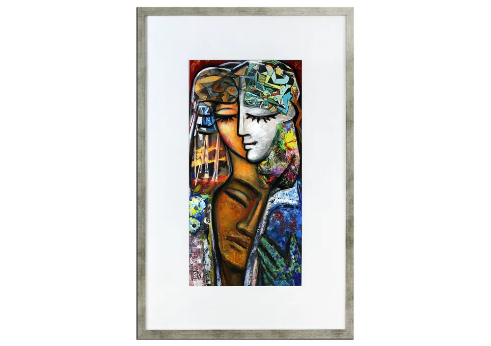 Sichere Zahlung Edition, signierter Kunstdruck, Koroush Namazi: "Geborgenheit I", 9/150