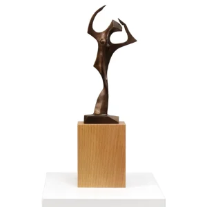 Abverkauf C. Blechschmidt: "Diva", zeitgenössische Bronze, Original/Unikat