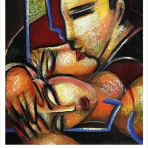 Sonderedition, Monatsgemälde als Kunstdruck v. Koroush Namazi: "Dreaming I", Nr. 10/250 Top-Seller
