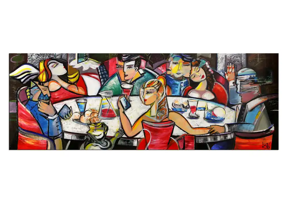 Markenware Edition, Koroush Namazi: "Drink with Friends II", Fineartprint, Nr. 8/75