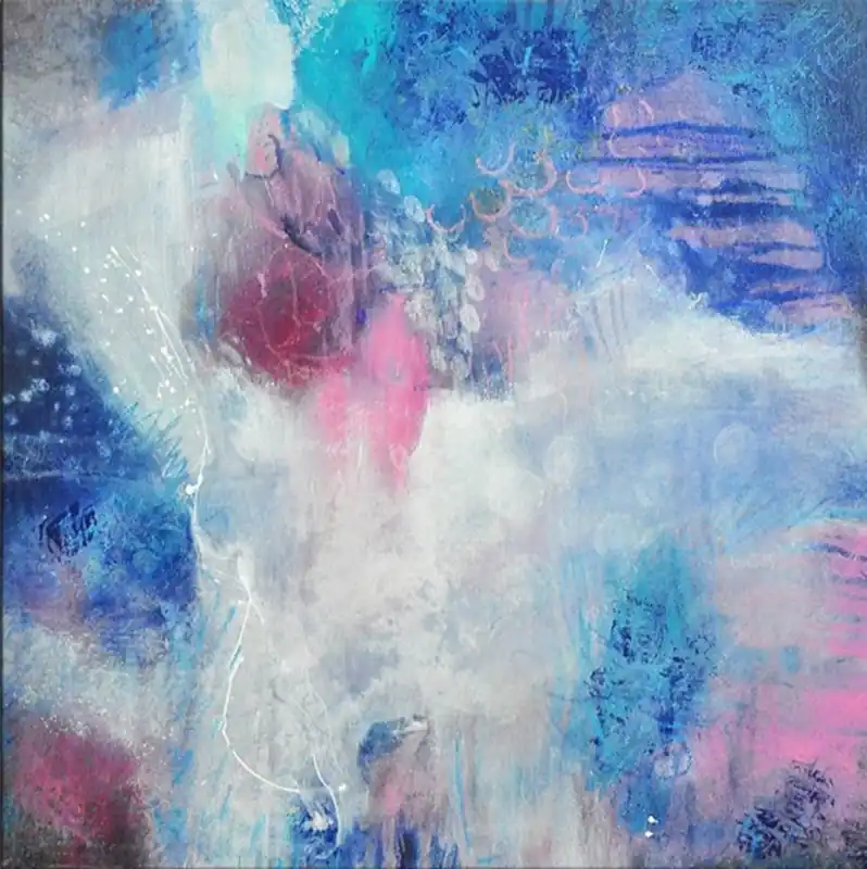 Nur Heute Acrylgemälde. M.Rick: "PHANTASIA" (ri)