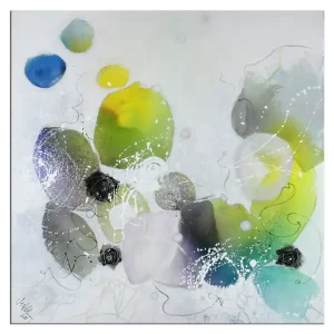 Top-Angebot Acrylgemälde, M.Kühne: "IM MEER MEINER GEFÜHLE", Originalgemälde (Unikat)