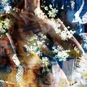 Bestseller D. Landô: "Your Touch", Unikat-Edition, digitale Kunst auf Aludibond (A)