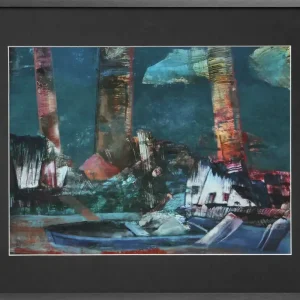 Online Kaufen D. Hille: "Fremdland II", digitale Kunst auf Papier, inkl. Rahmen (A)
