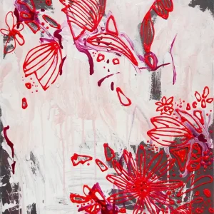 V. Kuhn: "Bubblegum I", Originalgemälde (Unikat) (A) Sofort Bestellen