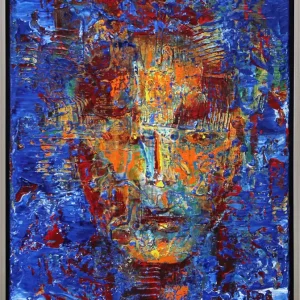 Neue Ware A.Garbe: "Welcome to the Future: Fusion II", gerahmtes Original (Unikatgemälde) (A)(ri)