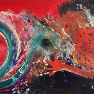 Acrylgemälde, C. David Schwartz: "DUALIDAD", Originalgemälde (Unikat) Schneller Versand