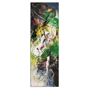 Kracherpreis Abstrakte Acrylmalerei, C. Middendorf: "Kräftemessen VIII"