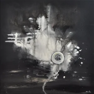 Acrylgemälde, C. David Schwartz: "GRAVEDAD" Angebot