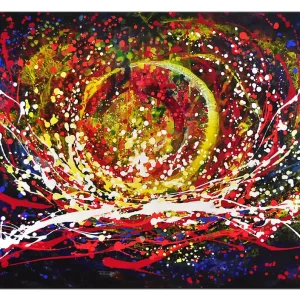 Mega-Angebot Acrylgemälde, L.Roth: "FARBEN DER NACHT"