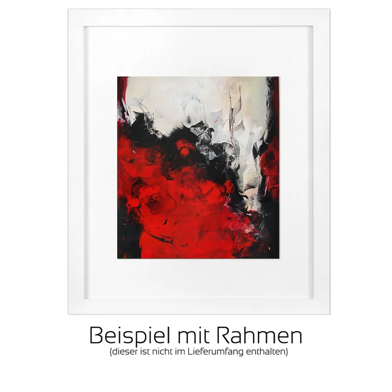 Preisknaller Christiane Middendorf: "I love You I", Sonderedition, Monatsgemälde als Kunstdruck, Nr. 6/250