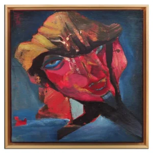 Acrylgemälde, Dirk Hille: "SCHLANGE" Ausverkauf
