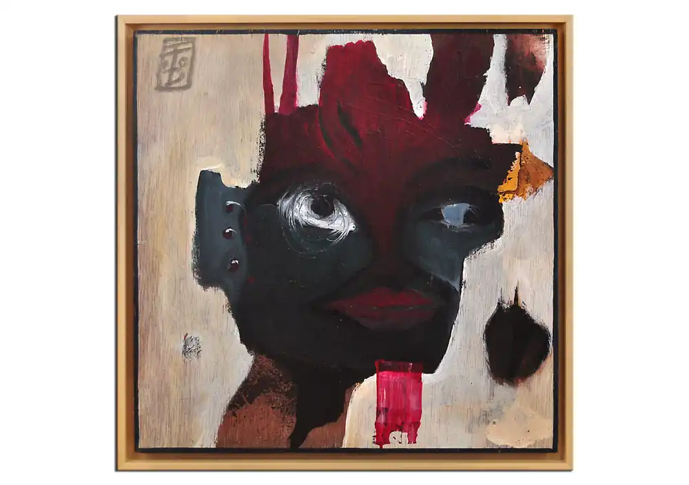 originales Acrylgemälde, Dirk Hille: "MBWUN" (Unikat) Nur Für Kurze Zeit