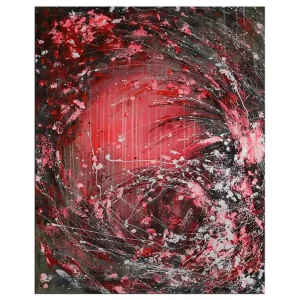 Sichere Zahlung Acrylbild von A. Freymuth: "Red Dynamic"