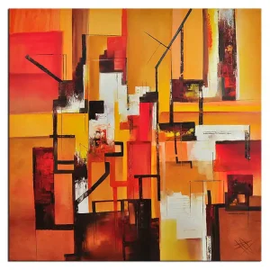 Top-Seller Ölgemälde, B. Ossowski: "INDIAN SUMMER"