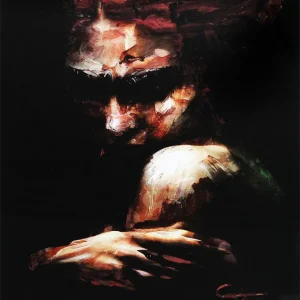 Sichere Zahlung J.J. Piezanowski: "Tout près de toi, mauve", Nr. 1/5, Edition, digitale Kunst (A)