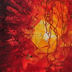 Neue Kollektion Acrylgemälde, A.Garbe: "DIE ABGETAUCHTE MEDUSA" (ri)