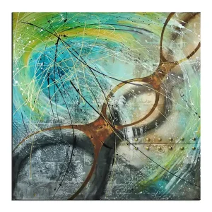 Beliebt Acrylmalerei, A. Freymuth: "ORAKEL", XL-Format (E)