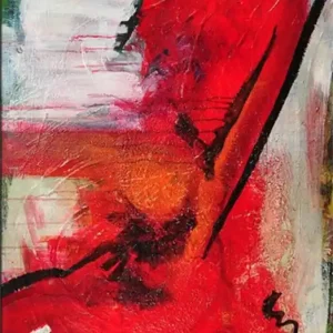 Preiswert Acrylgemälde, C. David Schwartz: "SEVILLANA", XL-Format