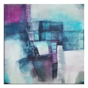Acrylgemälde, M.Rick: "BLUE FIELDS" Direkt Vom Hersteller