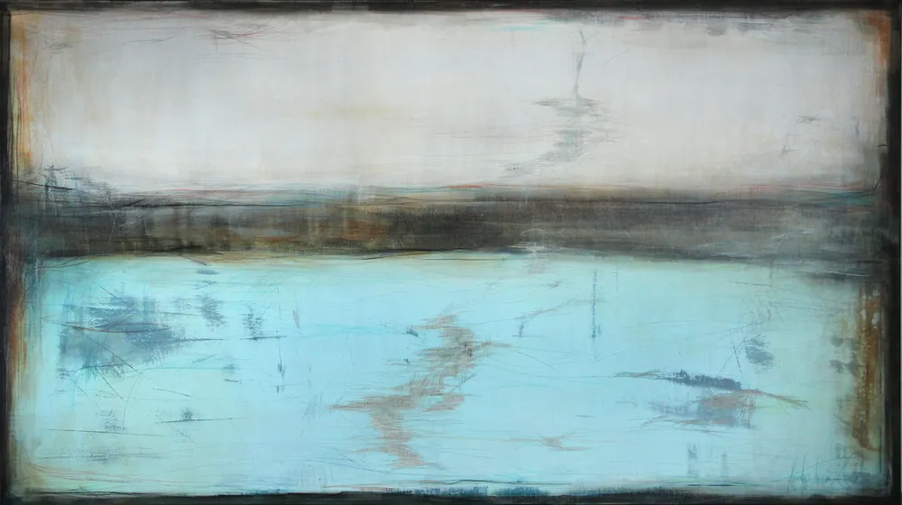 A. Freymuth: "Die Zeit steht still", Acrylmalerei abstrakt, Originalgemälde (Unikat) (A) Meistverkauft