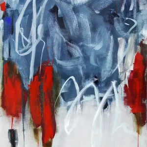 S. Kirsch: "Between the Lines II", Originalgemälde (Unikat) Sale