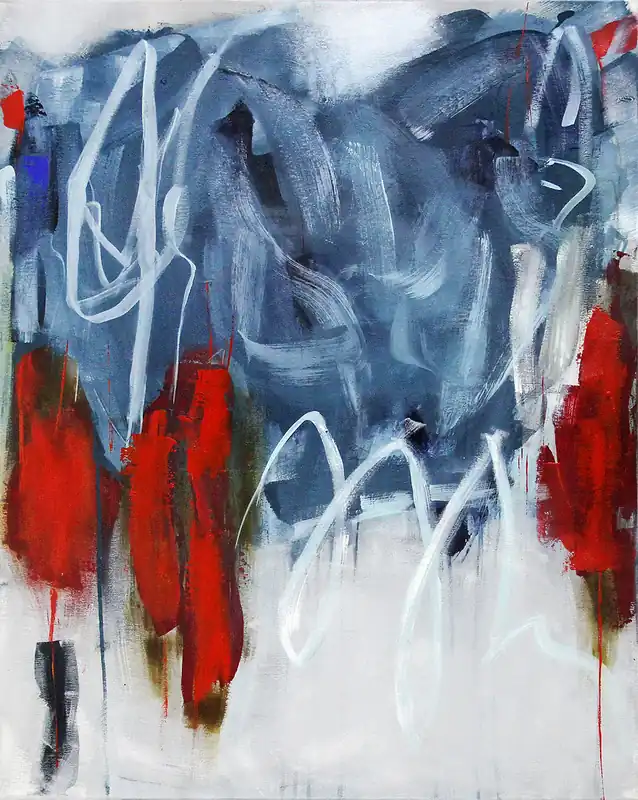 S. Kirsch: "Between the Lines II", Originalgemälde (Unikat) Sale