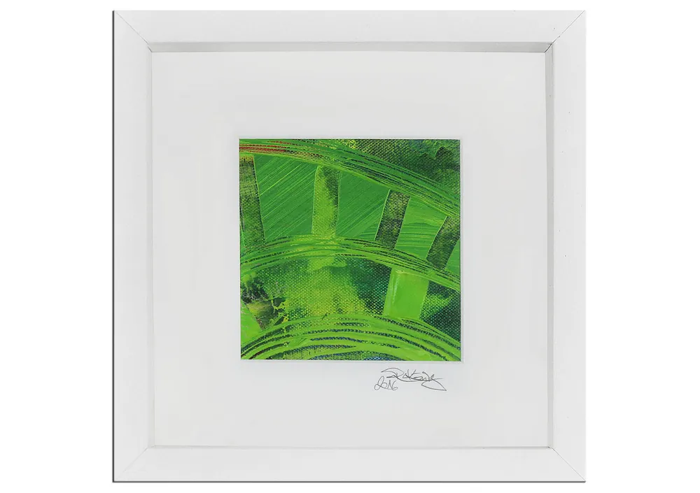 Acrylbild, R.König: "Sonnensegel", Unikat/Original Sonderaktion