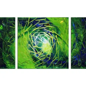 Highlight R.König: "Legenden", mehrteilige Acrylbilder, Originalgemälde (Unikat)