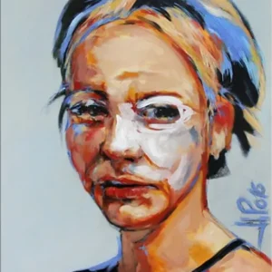 Super-Preis Neoexpressionismus von J.J. Piezanowski: "JE SUIS LE PRINTEMPS", Originalgemälde (Unikat)