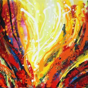 Preisknaller L.Roth: "Glücksfall", Originalgemälde (Unikat)