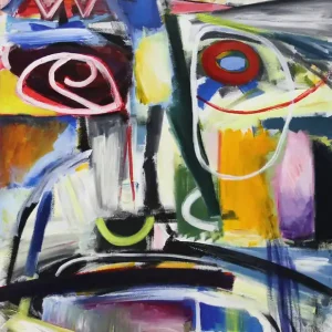 Versand Am Gleichen Tag M. Cieśla: "Porträt Archetyp / Selbstporträt IX 2020", Expressionistisches Acrylgemälde, Original/Un