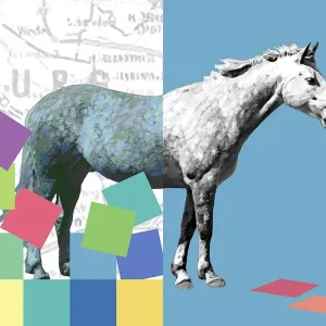 U. Fehrmann: "Arrivals", limitierte digitale Kunst, Finartprint Knallerangebot